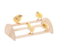 JSGHGDF Juvenile Bird Practice Built From Sustainable Wood for Stable Climbing Indoor Chicken Perch