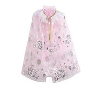 JSGHGDF Kids Pretend Play Costume Wrap Highlighting Delicate Glowing Lace Trim Modifiable Tie Plan for Oriented Incidents Childrens Role Stay