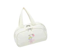 JSGHGDF Large Capacity Cosmetic Bag with Multiple Compartments and Handle for Travel Gym Organization Efficient Storage Fashion Makeup Bag