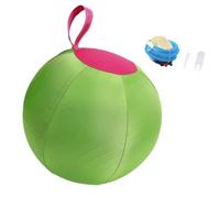 JSGHGDF Large Inflatable Ball for Dogs Toy Perfect for Backyard Beach Outdoor Activity Interactive Dog Ball for Active Breeds Mental Dog Inflatable Toy