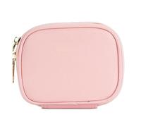 JSGHGDF Makeup Bag with LED Mirrour, Cosmetic Train Case Leather Minis Bags Minis Toiletry Pouches Toiletry
