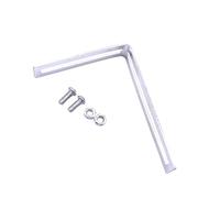 JSGHGDF Metal L Shape Water Cooling Tanks Mount with Strong Durability and Securedly and Stable Water Cooling Cylinder Stand Computer Stand