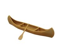 JSGHGDF Miniature Boat Model for 1/12 Doll House Landscape Accessories Ancient Architecture Scene Display Decoration Collectible Landscape
