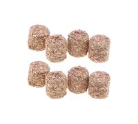 JSGHGDF Miniature Hays Bales for Doll House Scene Farm Toy Accessories Safe Craft Supply Creative Playroom Project Decoration Natural Wood Doll House Hays