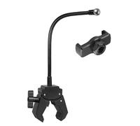 JSGHGDF Modifiable Height Phone Owner With Permanent Metal Center 35mm Density Clamping Capacity Multiple Scenario Use Gym Phone Owner With Grip