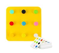 JSGHGDF Motor Skills Training Board with 8 Basic Colors 22 Accessories for Cognitive Learning Ages 2+ Color Recognition Educational Toy for Kids