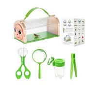 JSGHGDF Nature Observation Set Viewing Cage, Green five piece set