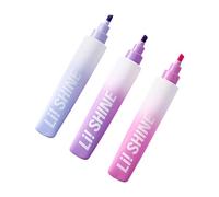 JSGHGDF Of 3 Fluorescent Highlighters Safe Inks Marker Pen Classroom Essential for Color Coding Documents Smooth Writing Fluorescent Pen