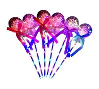 JSGHGDF Of 6 Light Wand with Color Transformations Easy Battery Access Portable for Childrens Festive Event Kids Party Accessory