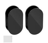 JSGHGDF Pack Of 2 Adhesive Acrylic Cable Organizers For USB Cables Glass Wall Wooden Surfaces Portable USB Cord Wire Storage Cable Organizers For Small Space