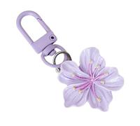 JSGHGDF Playful Floral Rings Resin Pendant For Backpacks Valentines Present Lightweight Butterfly Flower
