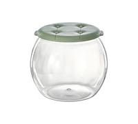 JSGHGDF Portable Clear Storage Bin with Handle Serving As a Stool for Movement Around House Portable Bin