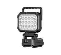 JSGHGDF Portable LED Work Light Rechargeable Lamp USB Charging Port PowerBank Function Waterproof for Outdoor Night Tasks Long Last Battery