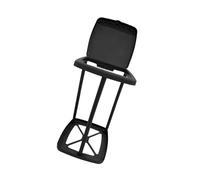 JSGHGDF Portable Trash Bag Holder Rubbish Stand Telescopic Garbage Holder Waste Storage Frame with Lid for Living Room Yard Rubbish Stand