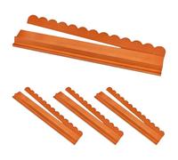 JSGHGDF Practical 17inch Mahjong Tiles Sorter Rack Holder with Pusher and Attractive Wavy Design for Family Gathering Fun Home Entertainment Set