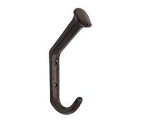 JSGHGDF Practical Cast Iron Wall Mount Hook Bucolic Nails Shape Design Entryway Organizers for Jackets Hats Keys Vintage Homes Decors Entryway Organizers Hook