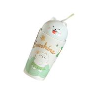 JSGHGDF Premium Ceramic Tea Cup with Samoyed Dog Creation Dishwasher Warmth Immune for Daily Beverages Samoyed Ceramic Cup