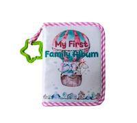 JSGHGDF Premium Oxford Fabric Baby Memory Book for Infant Growth Holds Up to 200 Photos Safe Toxic Design Oxford Fabric Photo Book