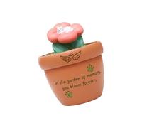 JSGHGDF Resin Pet Memorial Urn with Symbolic Design Theme for Ashes Keepsakes and Meaningful Remembrances Dog Cats Loss Gift Pet Memorial Urn
