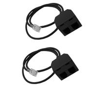 JSGHGDF RJ9 Telephone Training Adapter Headsets Extension Cord For Simultaneous Listening &Talking On