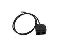 JSGHGDF RJ9 Telephone Training Adapter Headsets Extension Cord For Simultaneous Listening &Talking On
