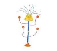 JSGHGDF Rotating Water Toy with Laughing Top and Multiple Sprinkle Patterns for Outdoor Use Multi Nozzle Water Fun Toy