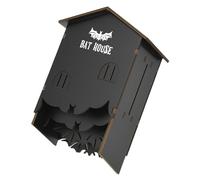 JSGHGDF Rusty Wooden Bat Roosting Box for Ecologically Balances Includes Mounting Hardware Quick Wildlife Conservation Bat Box