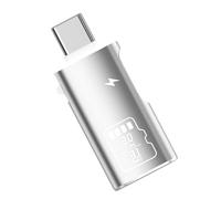 JSGHGDF Secure Type C Reader for Quick File Management on Phones and Laptops Double Function Type C Reader