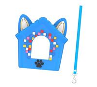 JSGHGDF Shock Absorbing Silicone Protective Case for Interactive Digital Pet Game Console Protections with Hanging Lanyard Electronic Pet Toy Protective Cover