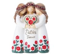 JSGHGDF Sister Sculptures Resin Friendship Statues Gift, Three sisters