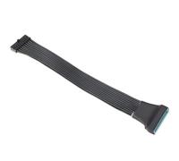 JSGHGDF Small USB3.0 19/20 Pin Internal Extension Header Adapter Cable Black Flat Wire For Motherboards USB