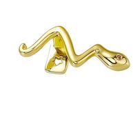 JSGHGDF Snake Inspired Copper Teeth Jewelry Set for a Bold and Edgy Fashion Statement Stylish Removable Grills