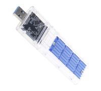 JSGHGDF Solid Disk Case USB3.0 Gen1 5Gbps Transfer For Fast Storage Expansion Solid Disk Enclosure
