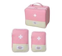 JSGHGDF Space Saving Health Accessories Holder Group Including Three Different Sized Bags Designs with Strong Oxford Fabric Outdoor Crisis Care Bag