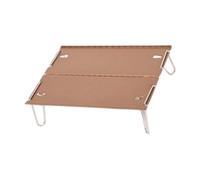 JSGHGDF Space Saving Weather Resistant Aluminum Alloy Folding Table Great for Travel and Adventures Picnics Supplies Snowproof Camp Desk