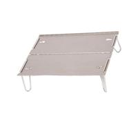 JSGHGDF Space Saving Weather Resistant Aluminum Alloy Folding Table Great for Travel and Adventures Picnics Supplies Snowproof Camp Desk