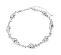 JSGHGDF Star Decoration Elaborate Stone Chain Modifiable Sequined Inconsistent Plan Feeling Fashion Jewelry Passion Date Outfit Inconsistent Stone Sphere
