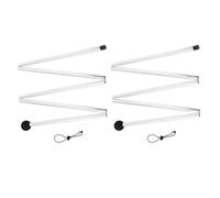 JSGHGDF Strong Aluminum Alloy Tent Posts for Backpacking Backpacking and Outdoor Incidents Transportable Tent Posts Aluminum Alloy