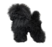 JSGHGDF Synthetic Dog Grooming Hair Full Body Skeleton Model for Professional Styling and Coloring Practice in Beauty Schools Dog Full Body Skeleton Model