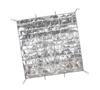 JSGHGDF Thickened Aluminum Foil Picnics Mats Waterproof Nonslip Surfaces Easy to Clean for Travel 140x200cm / 160x200cm / 180x200cm Folding Tent Floor Mats
