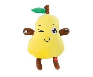 JSGHGDF Touch Responsive Fruit Plush Toy Featuring Various Sound Modes for Sensory Stimulation and Kids Bonding Toddler Sensory Play