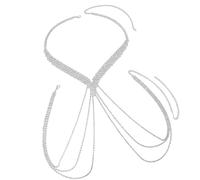JSGHGDF Trendy Multilayer Fringe Jewelry with Alloy for Various Occasions Including Cosplay and Unisex Body Chain Wedding Party Accessories