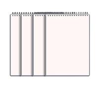 JSGHGDF Twist Up Notebook B5 Coil Book Chart with Twist-Up Cover Dot Pages Perforated Edges