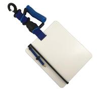 JSGHGDF Underwater Writing Slates Board Diving Wordpad with Pencil and Quickly Release Buckle Wordpad Easy to Use Writing Board