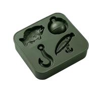 JSGHGDF Unique Fish Baits Shaped Ice Mold for Whiskeys Lovers