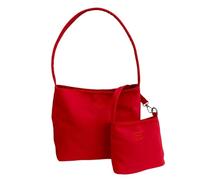 JSGHGDF Vessel Elegant Shoulder Totally Additional Polyamide Building Ergonomic Split Toe College Use Capacious Main Pocket Rudiments Water Immune Commuting Handbag