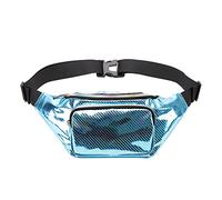 JSGHGDF Waist Bag Translucent Pack Beach Travel Women Belt Bag Bum Hip Money Phone