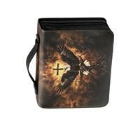 JSGHGDF Waterproof PU Leather Purse with Strengthened Stitching Suitable for Work and Worship Spacious Religious Book Holder
