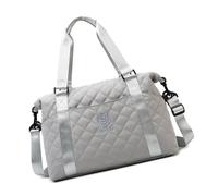 JSGHGDF Women's Duffle Bag Large Capacity Travel Shoulder Bag for Short Trip with Easy Attach to Suitcase Handle Gym
