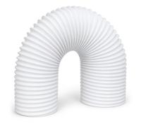JSH Air Conditioner Spare 2m PAC Hose Pipe Extension Kit | 150mm Diameter White Two Metre Concertina Window Venting Tube | Replacement PVC Exhaust for JSH Aircon Units